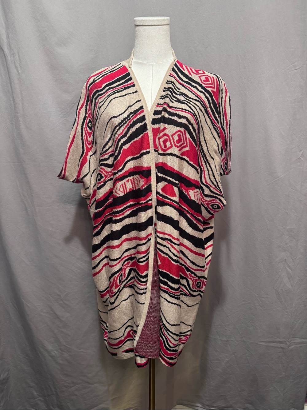 NWT Baciano Open-Front Knit Cardigan - Size S